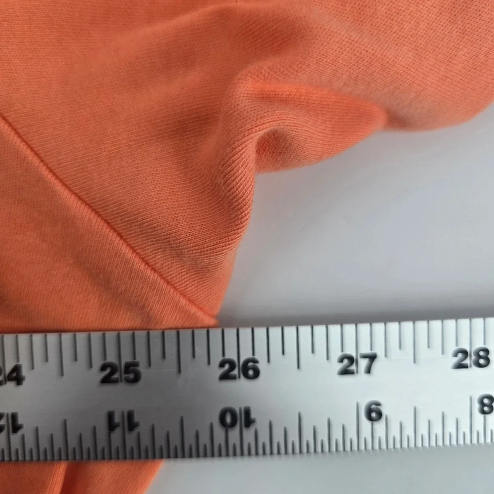 Polo Ralph Lauren Mens XL Peach Orange Short Sleeve Cotton Mesh Polo Shirt Pony
